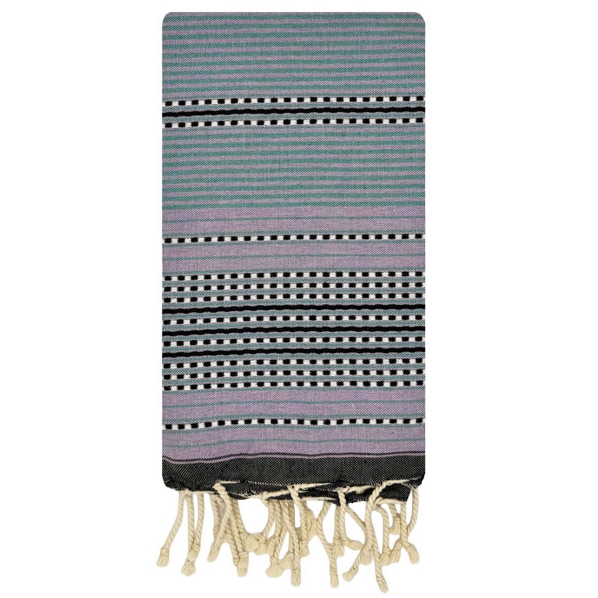 Fouta tunisienne artisanale 1x2 m en coton recyclé Bora Bora REVA COLLECTION création, SEVIRA KIDS
