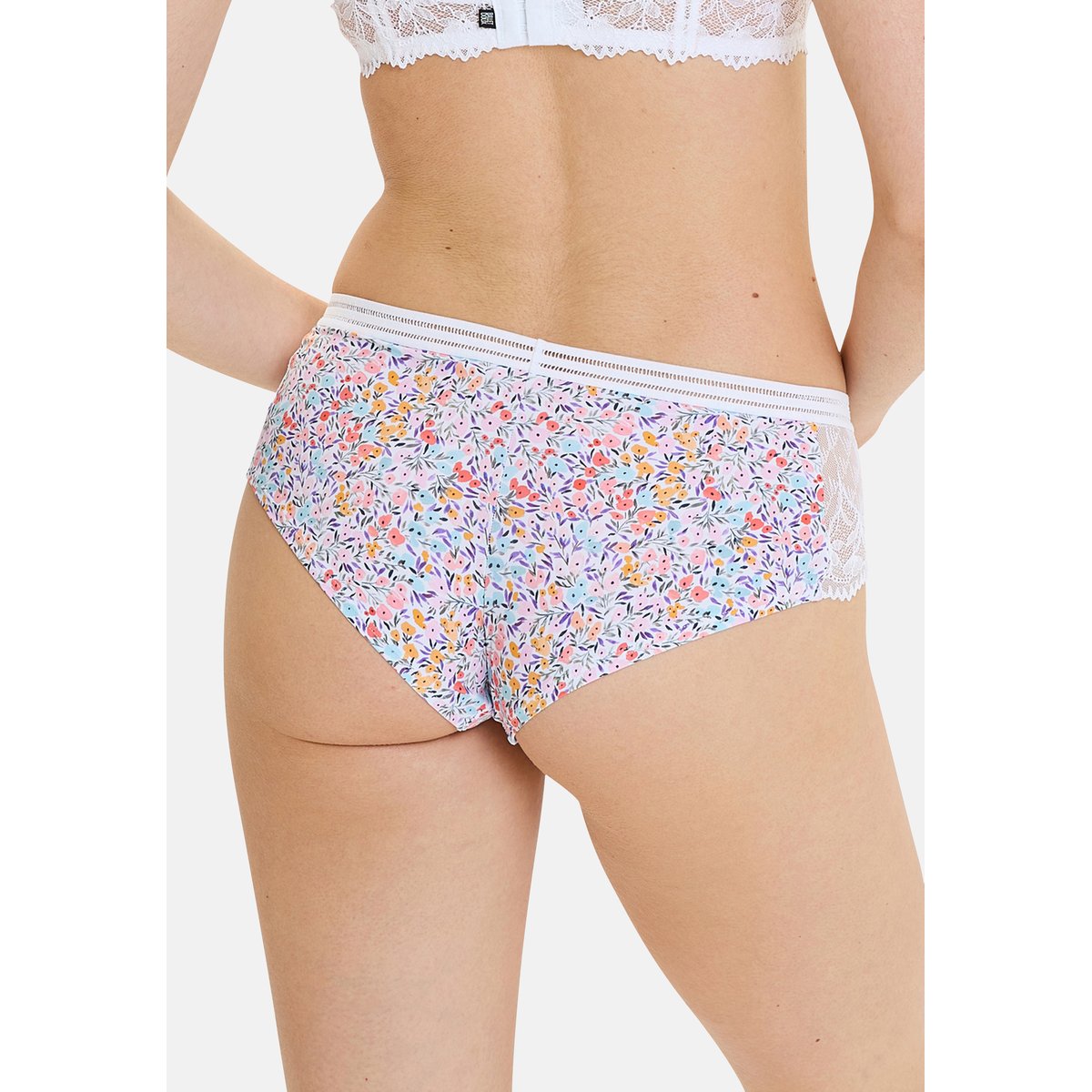 Shorty VALERIA feuillage fond marine, BILLET DOUX