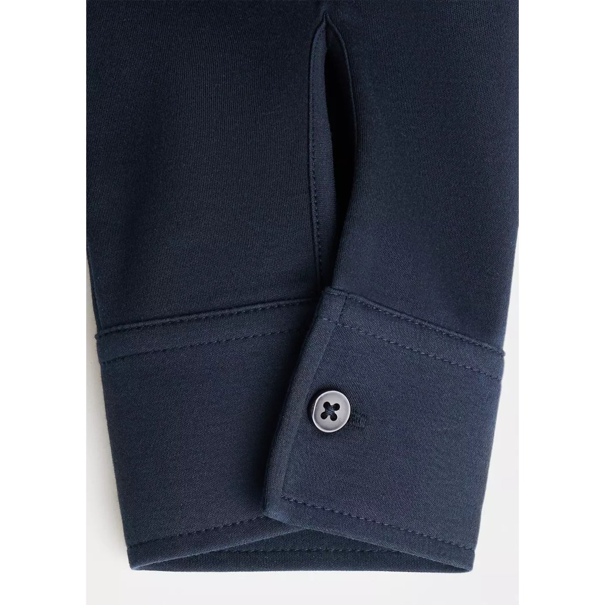 Pull polo 100 % coton détail contrasté bleu marine, MANGO MAN