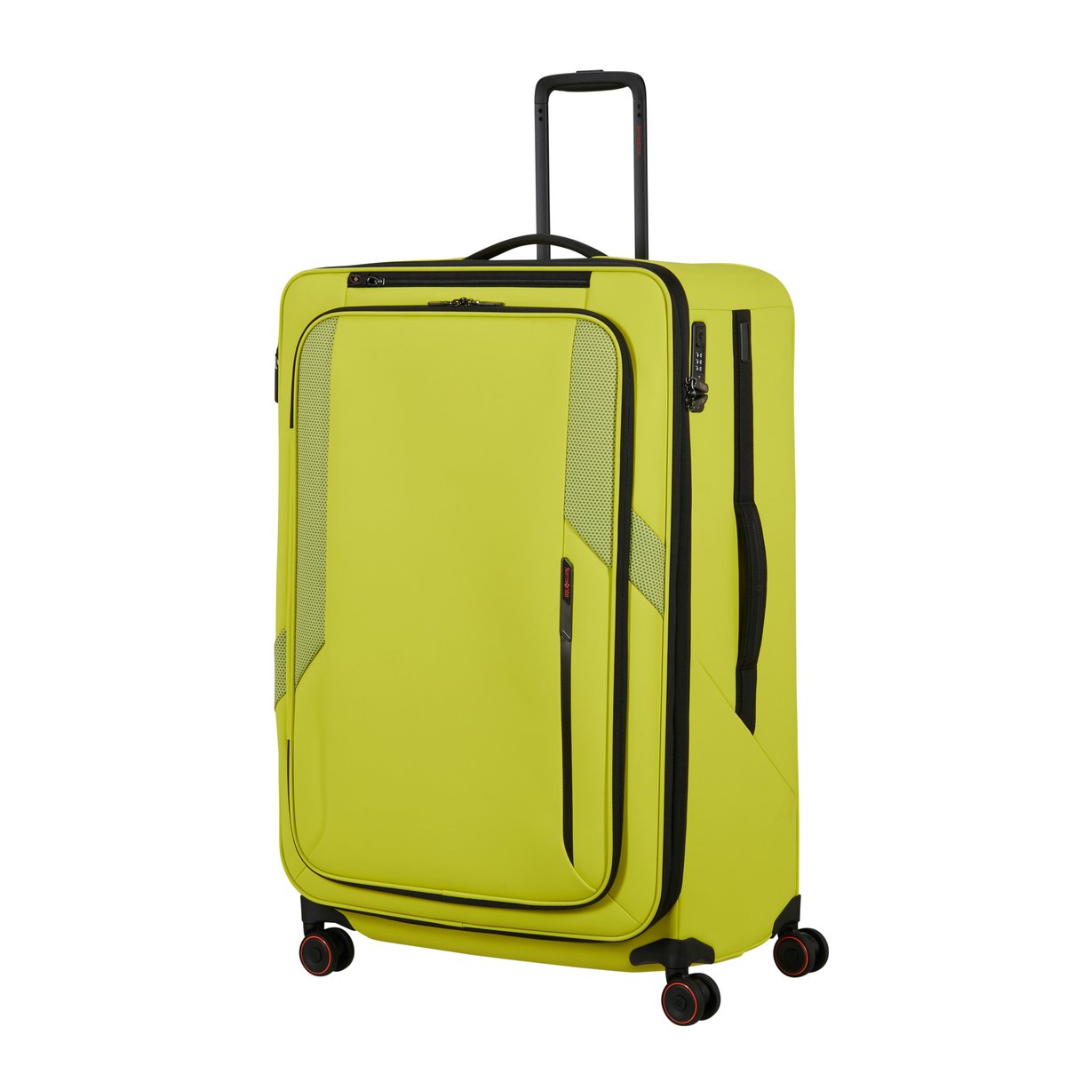 Glazed valise 4 roues taille XL lime punch, SAMSONITE
