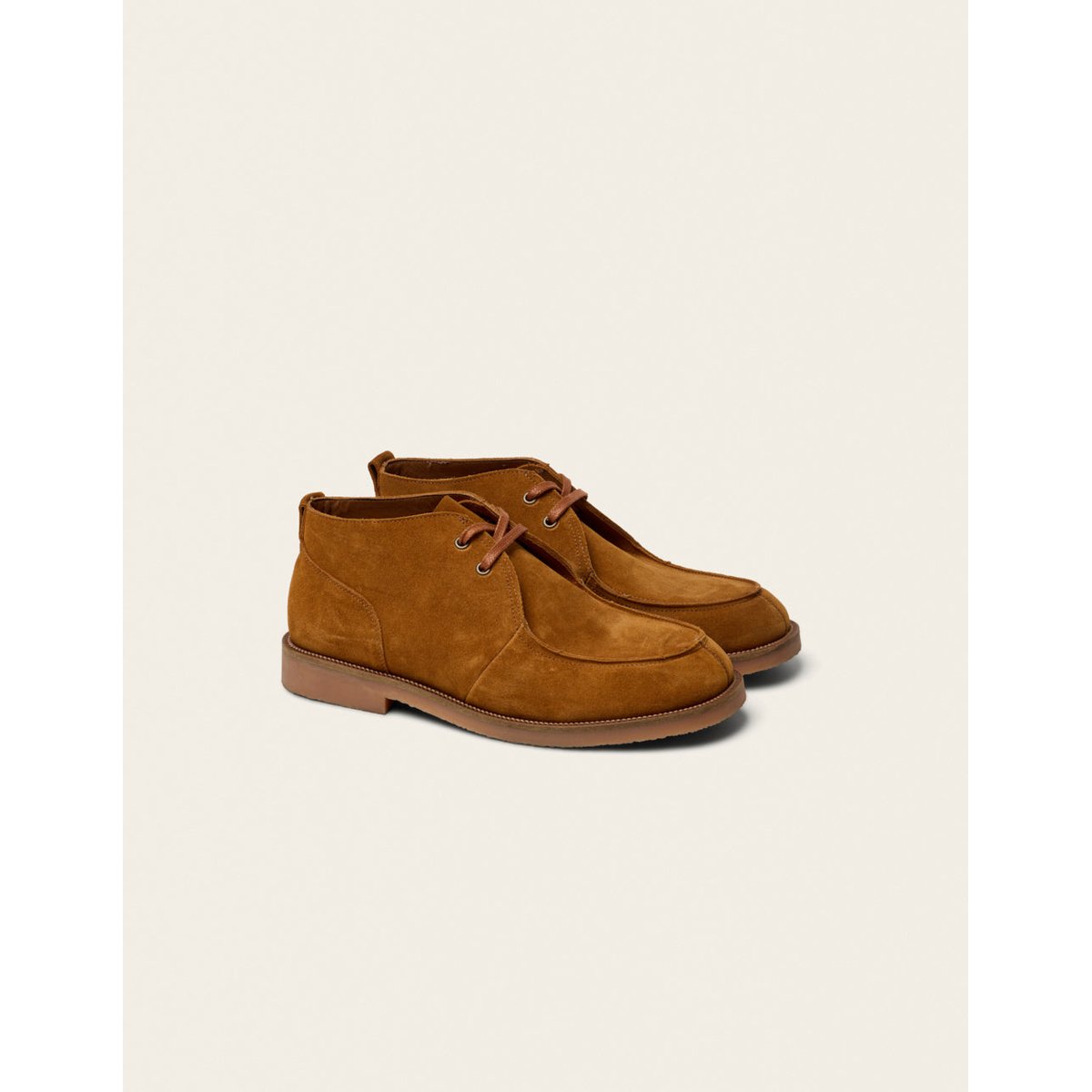 Bottines NEVO suède ambre, ODAJE