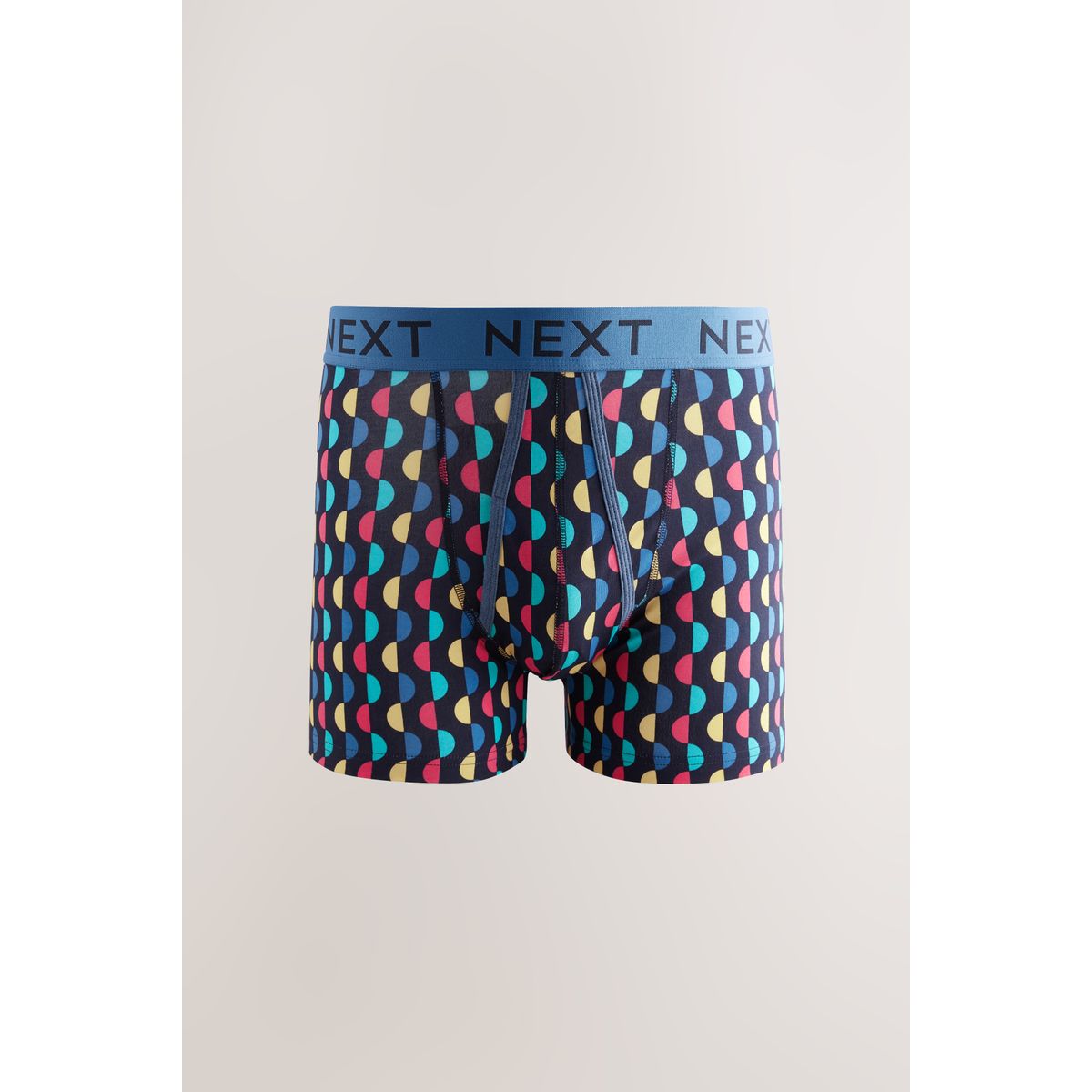 Boxers avec ouverture sur le devant rayures pop de couleur bleu marine, NEXT