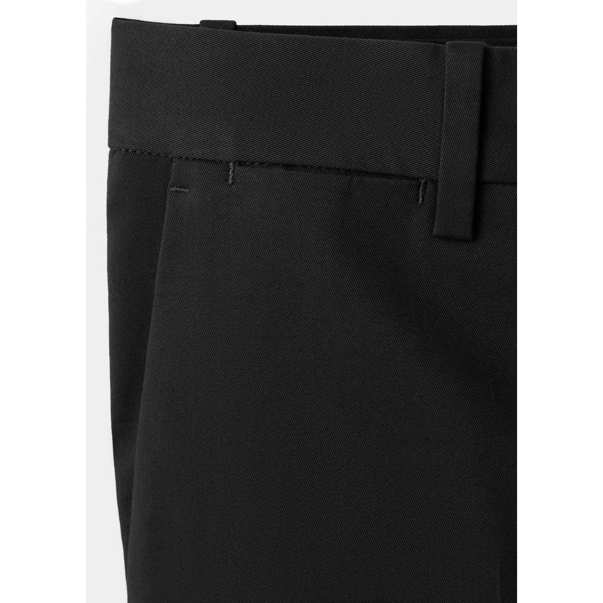 Pantalon Dublino chino slim-fit noir, MANGO MAN