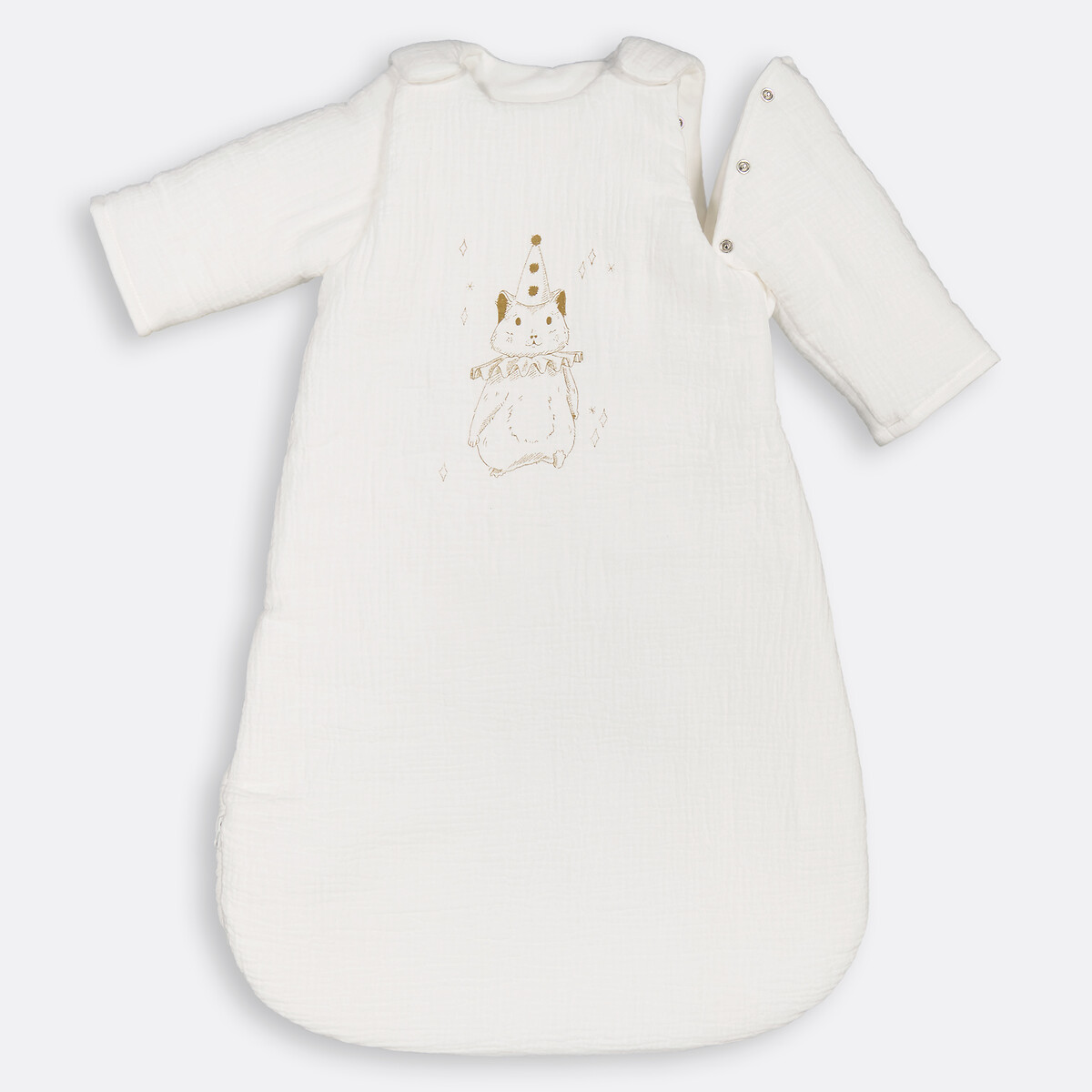 Gigoteuse hiver gaze de coton, Maelo ecru, LA REDOUTE INTERIEURS