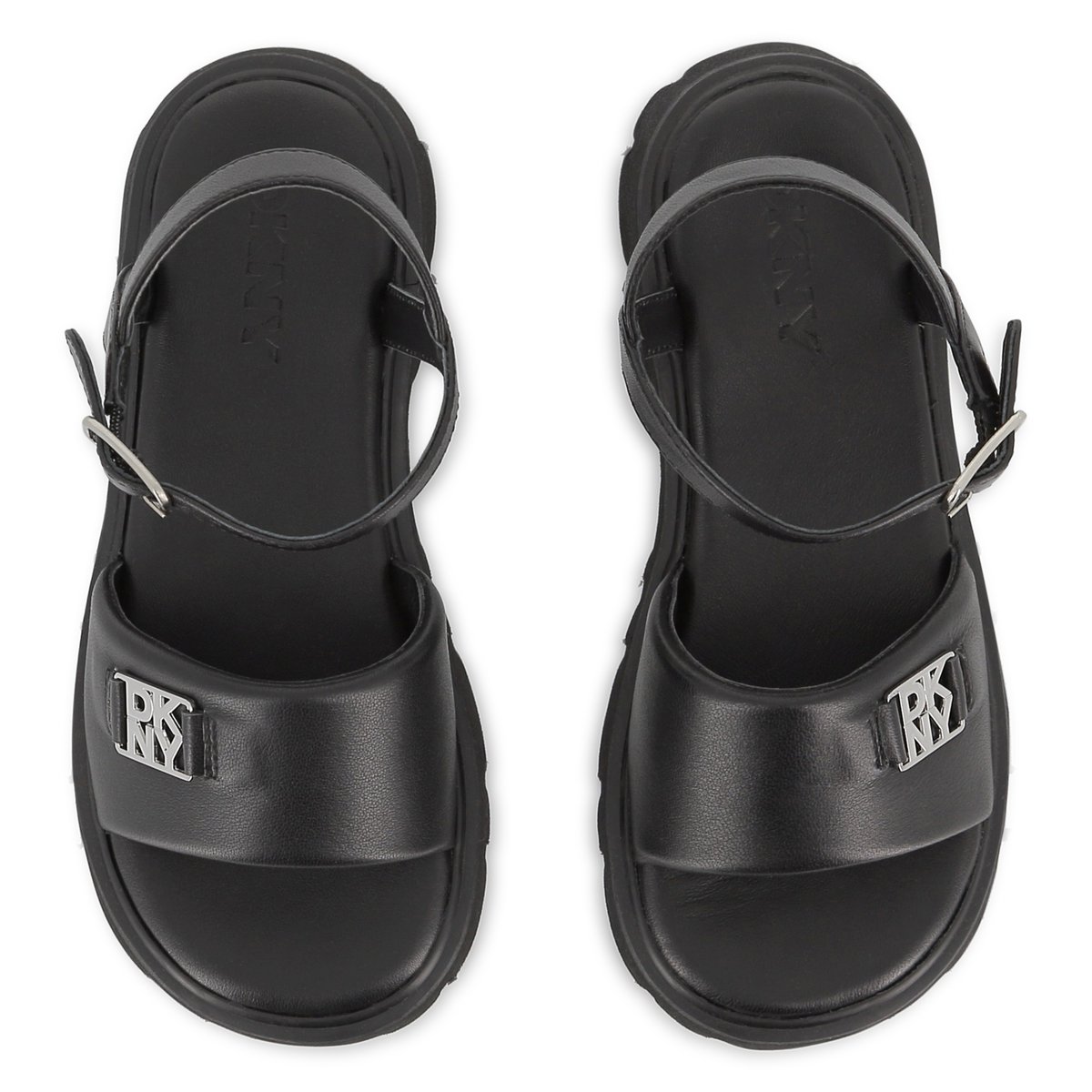 Sandales cuir d'agneau black, DKNY