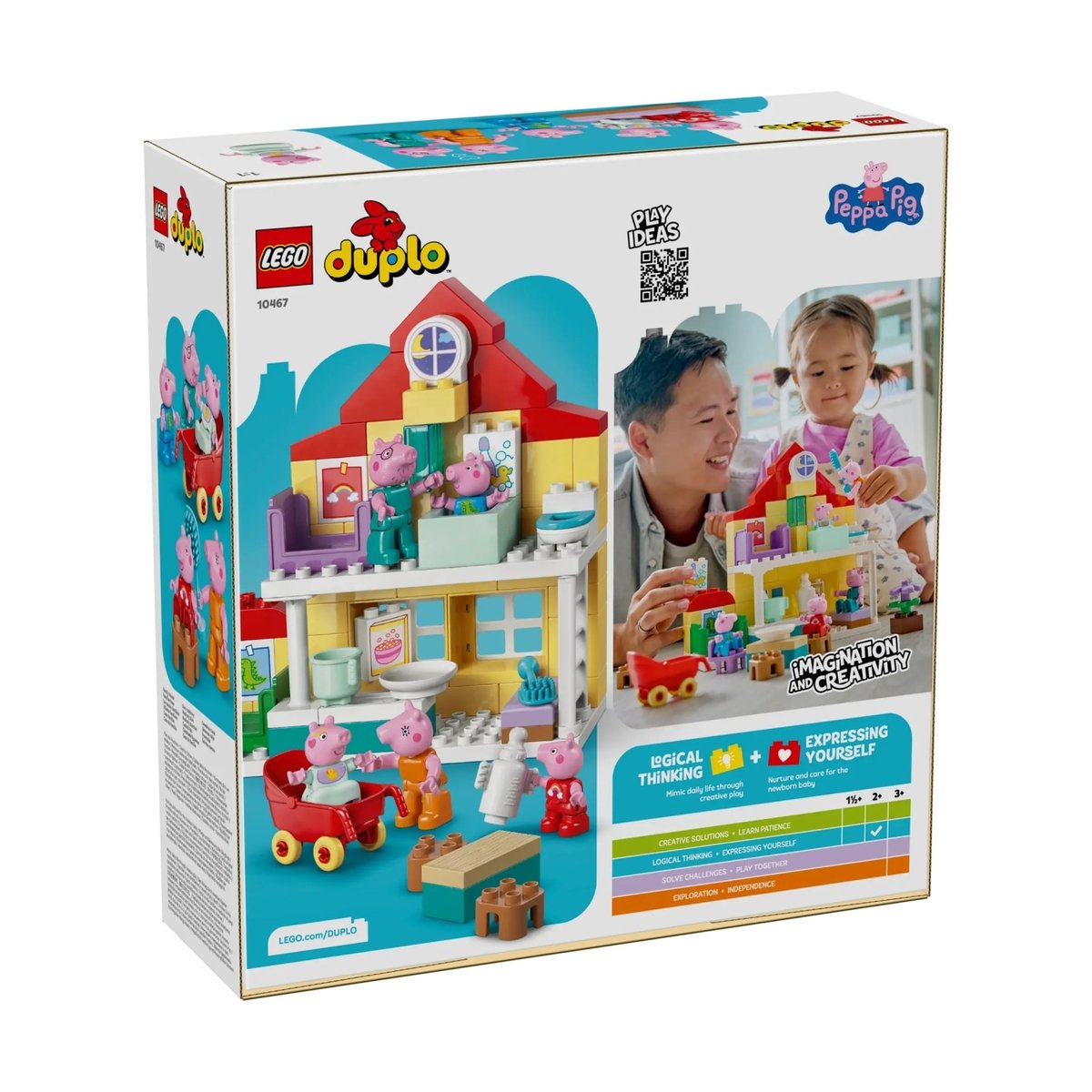 Duplo La maison familiale multicolore, LEGO