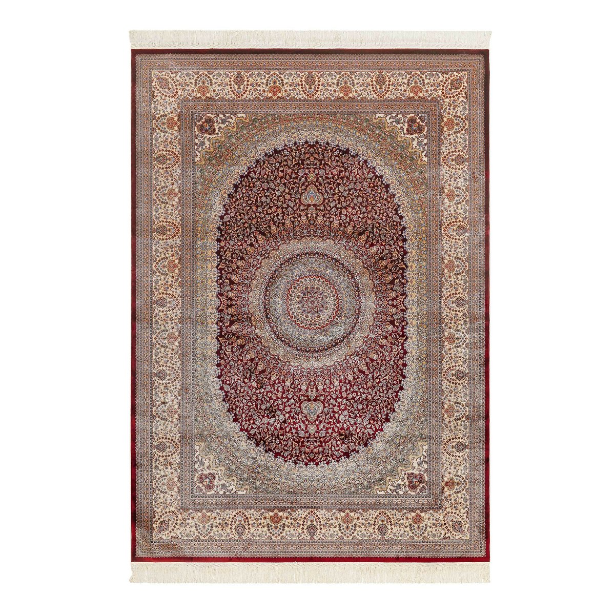 Tapis tissé fin de très grande qualité , TÄBRIZ rouge, WECON HOME