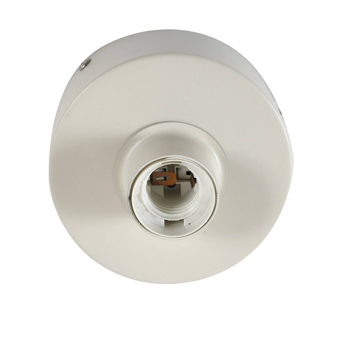 Plafonnier en métal moderne, Elover beige, LINDBY