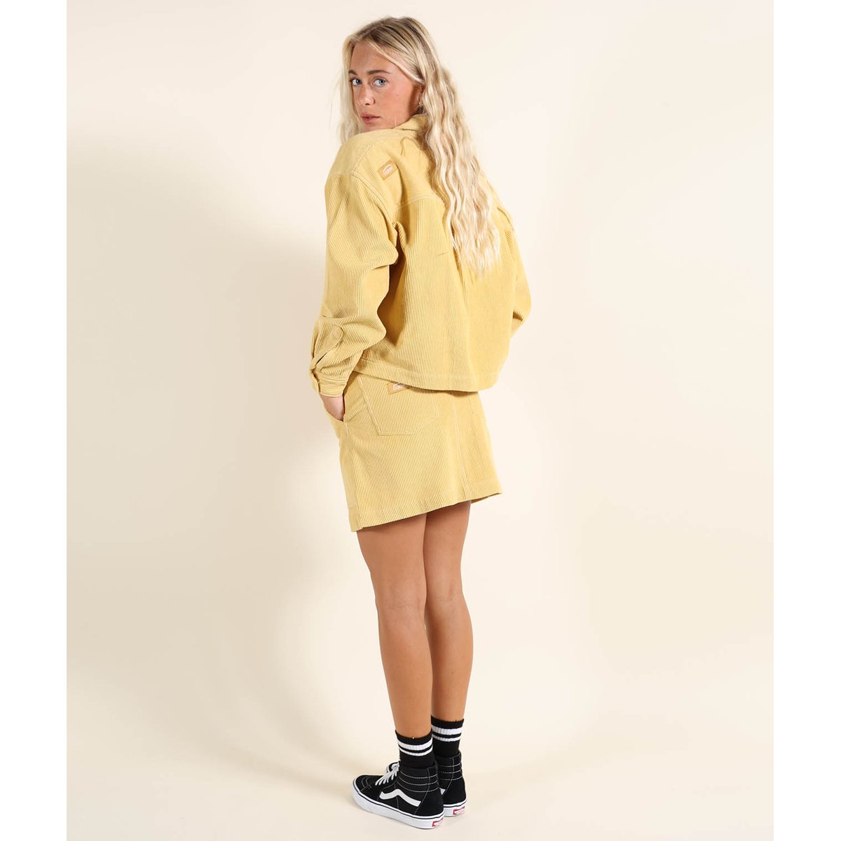 Chemise manches longues CORD lazy yellow, OXBOW