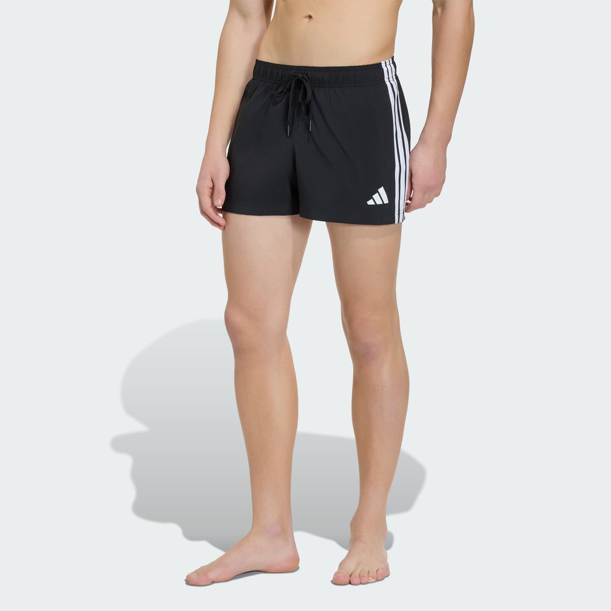 Short De Bain 3 Bandes 12,7 Cm Short De Bain 3 Bandes 12,7 Cm black / white, ADIDAS SPORTSWEAR