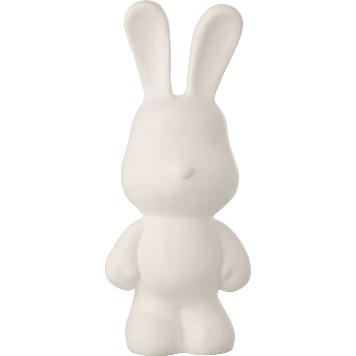 Lapin décoratif en résine blanc, RECOLLECTION