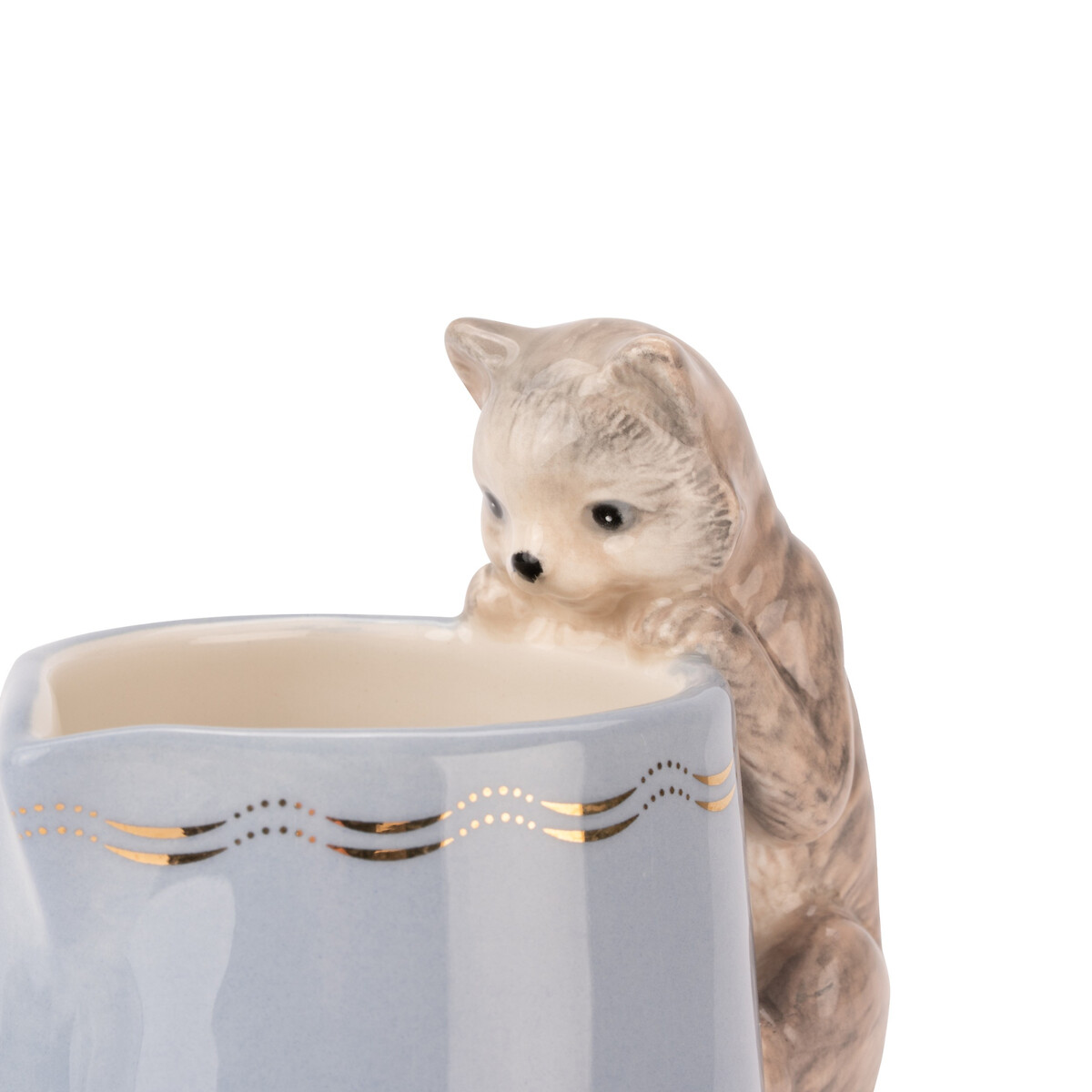 Cat Serving Jug blue, YVONNE ELLEN