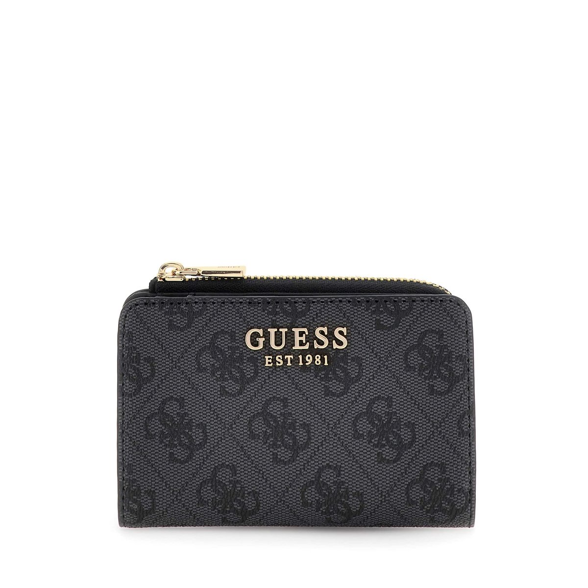 Portefeuille Laurel Logo 4G noir multi, GUESS