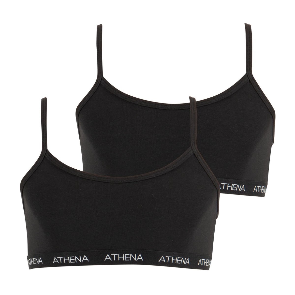 Brassières, lot de 2, MY PETIT PRIX noir, ATHENA