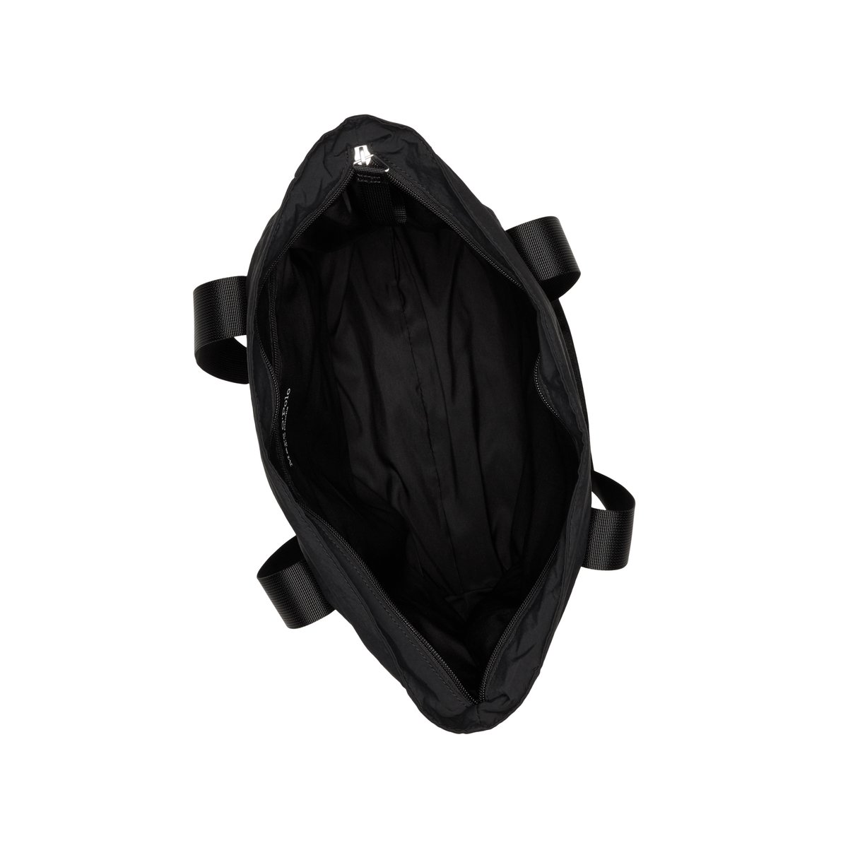 Sac cabas modèle Loritz fabriqué à partir de matériaux recyclés noir, MARC O'POLO