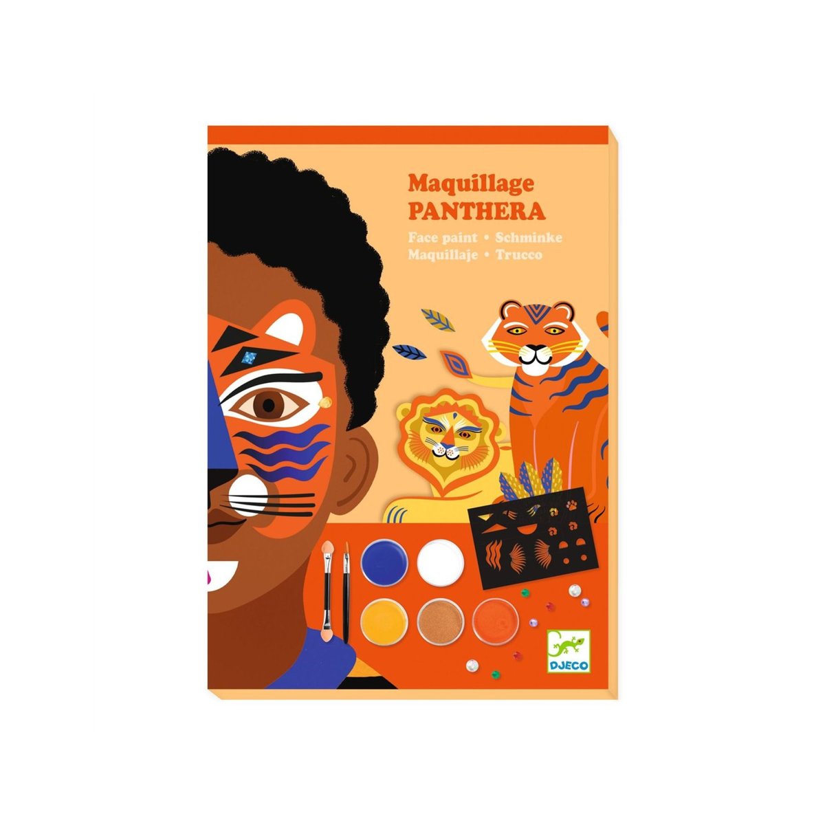 Kit de maquillage enfant rio de janeiro panthera, DJECO