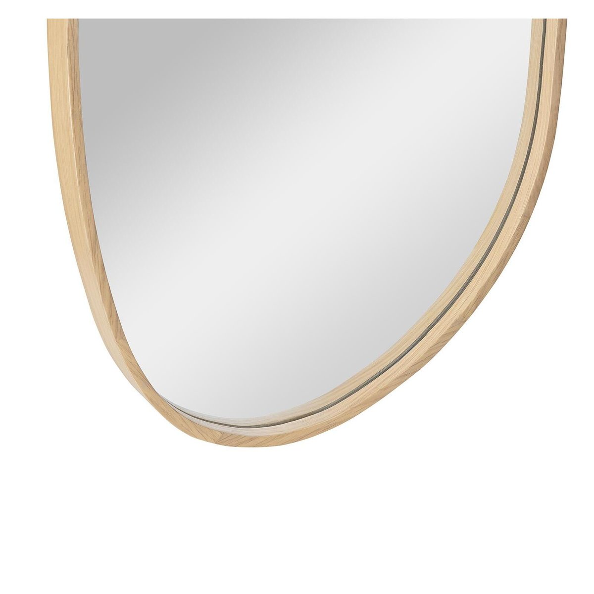 Miroir galet chêne 40x65 OAKY chêne, MOB IN