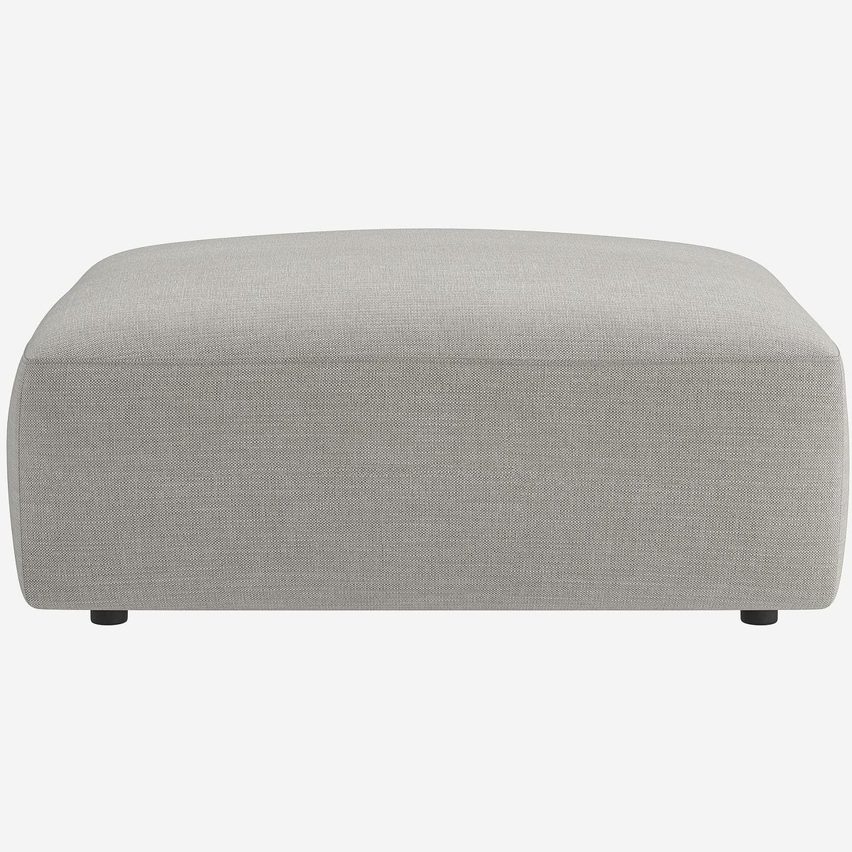 Canapé d'angle tissu CREMI gris, HABITAT