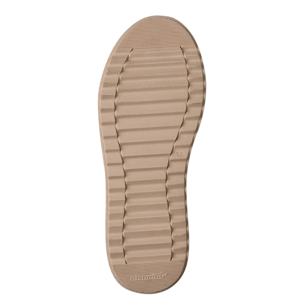 Basket à talon marron mocca combiné, TAMARIS