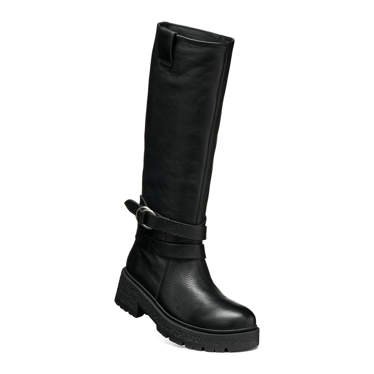 Bottes en cuir, EIVETTE noire, GEOX