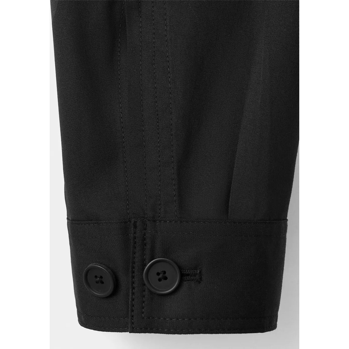 Veste coton lyocell à poches noir, MANGO MAN