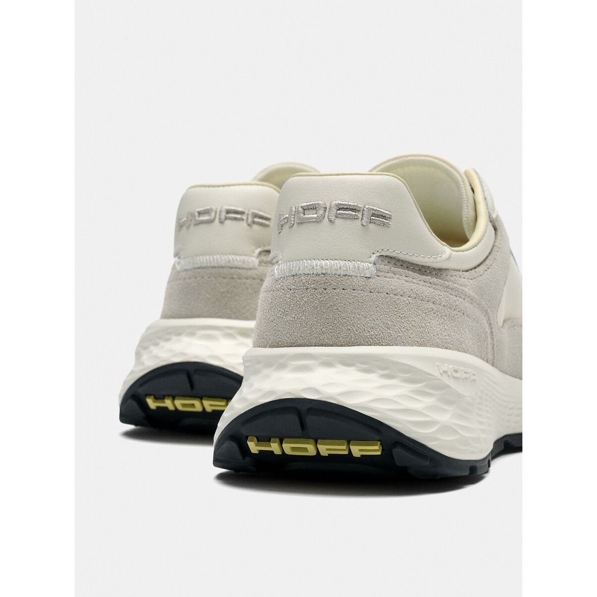 Baskets en cuir City MKII blanc, HOFF
