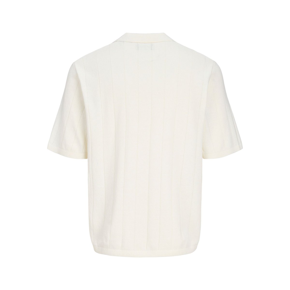 Polo Tricoté blanche - sea salt, aprel