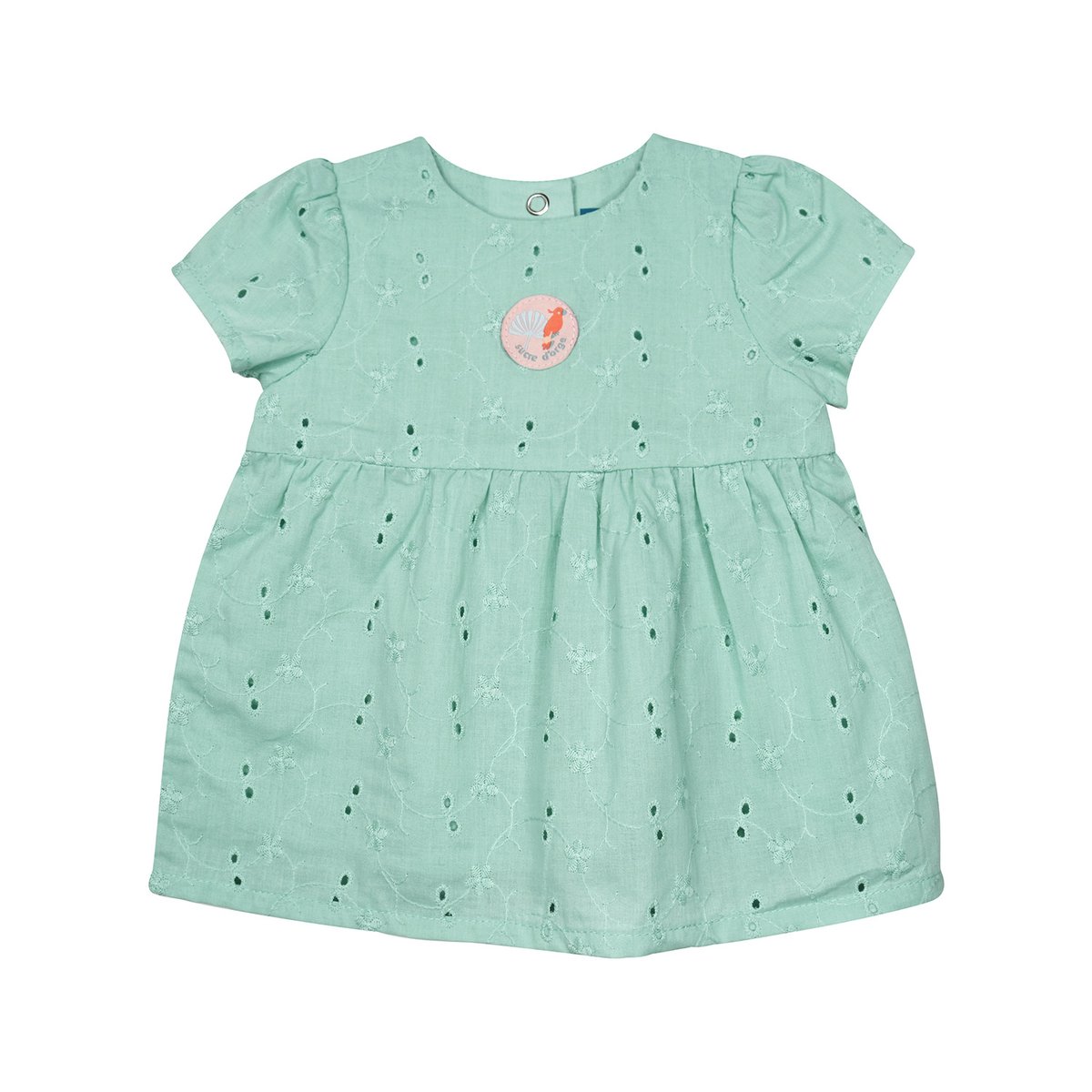 Ensemble robe et bloomer ruya manches courtes bleu, SUCRE D'ORGE