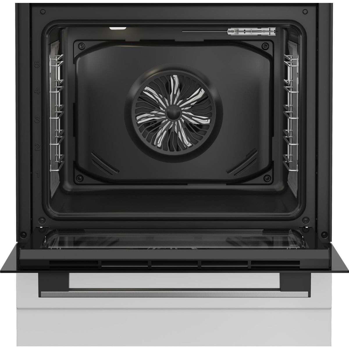 Cuisinière vitrocéramique W6V8LCSW couleur unique, WHIRLPOOL