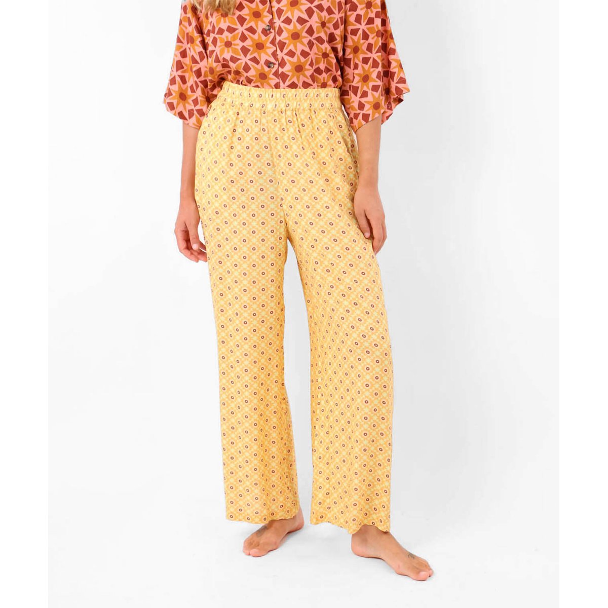 Pantalon large fluide RAVINA ambre, OXBOW