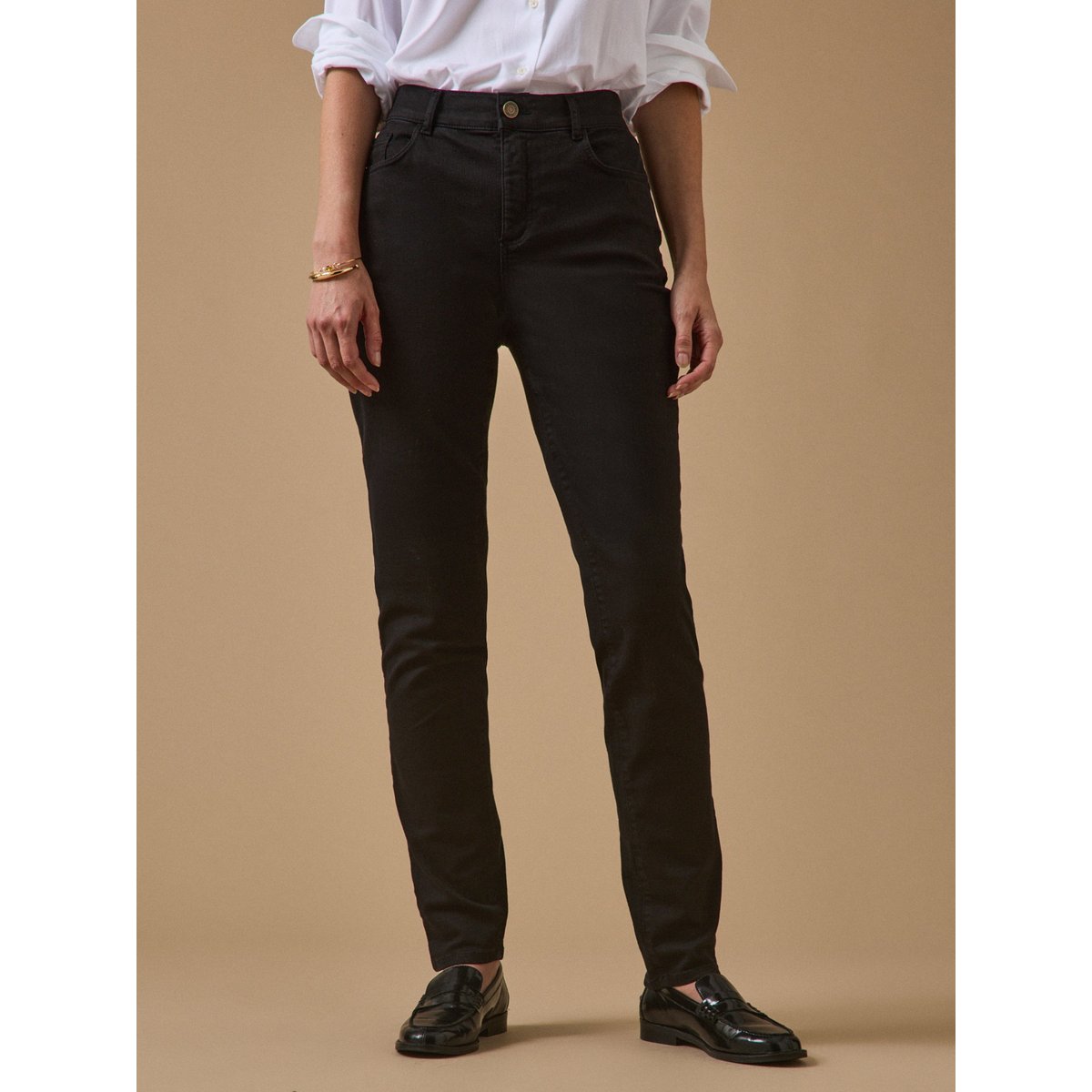 Jean slim  Aude noir, CYRILLUS