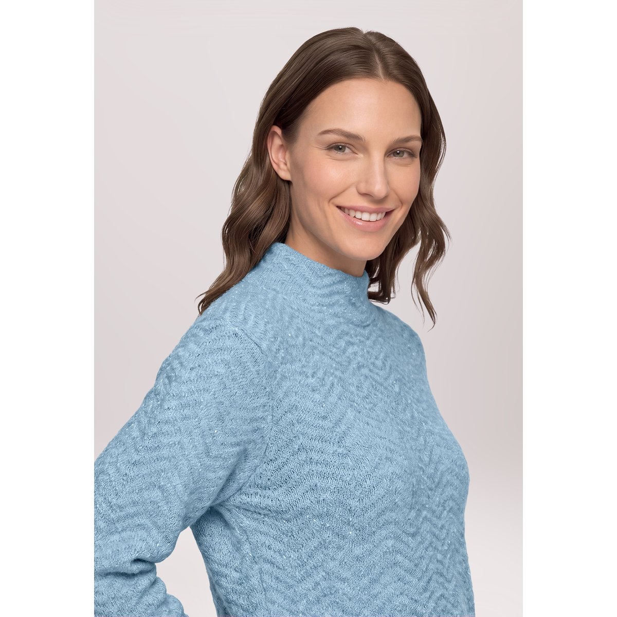 Pull-over en maille à teneur en fil fantaisie citadel, BETTY BARCLAY