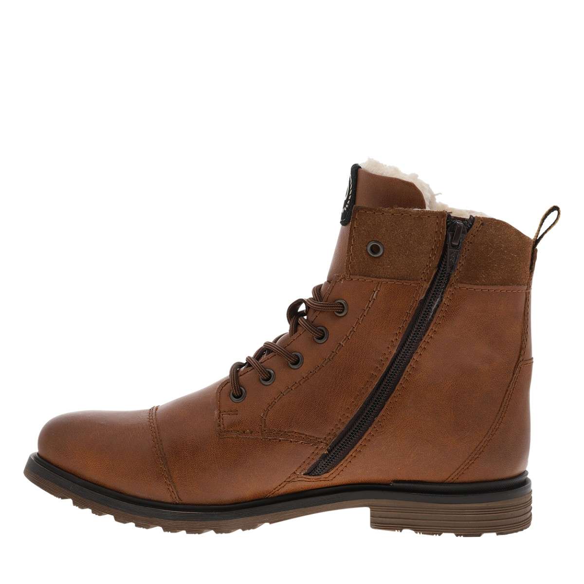 Bottines cuir talon décroché bas autre, BUGATTI