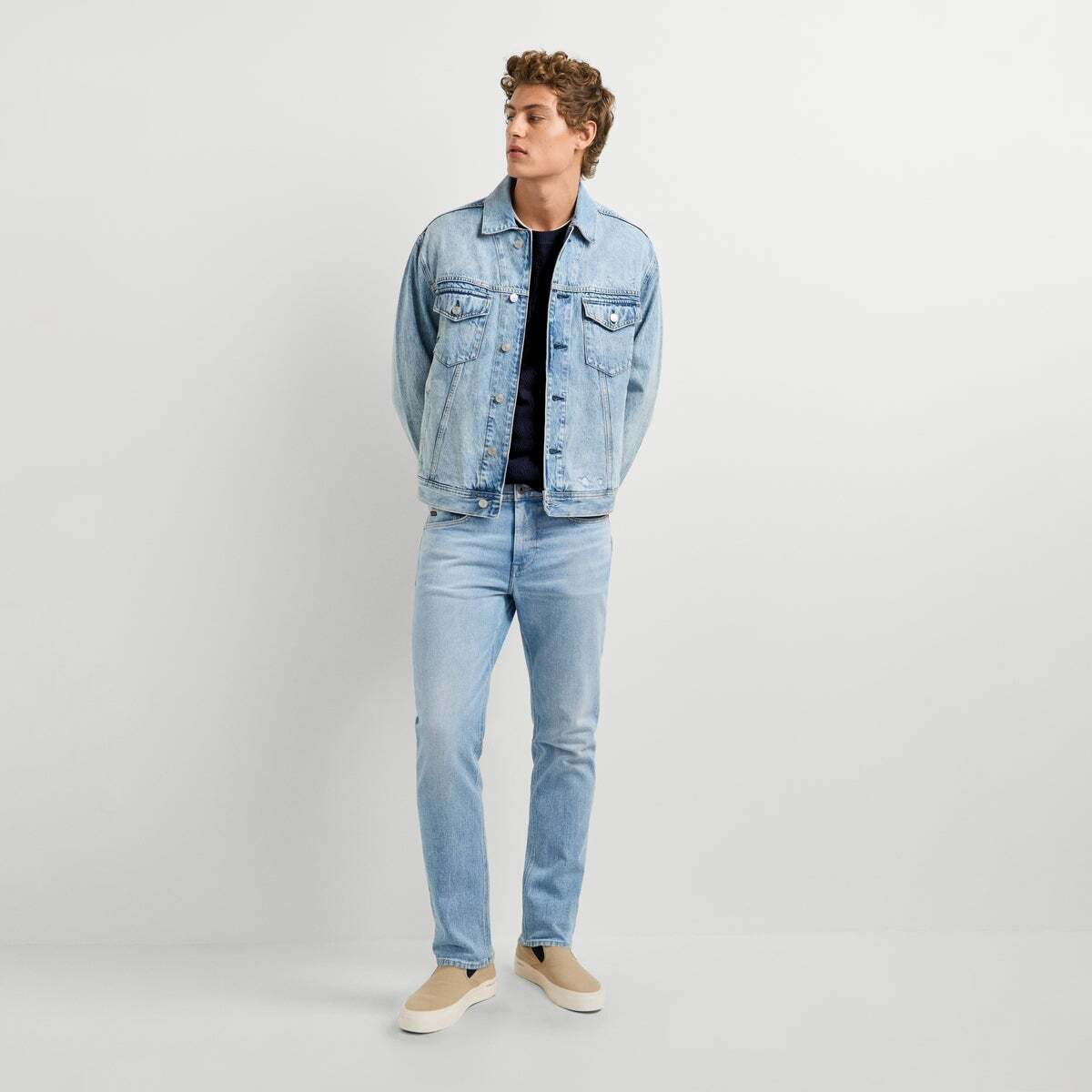 Hatch - Jean Coupe Slim, Taille Normale bleu indigo, PEPE JEANS