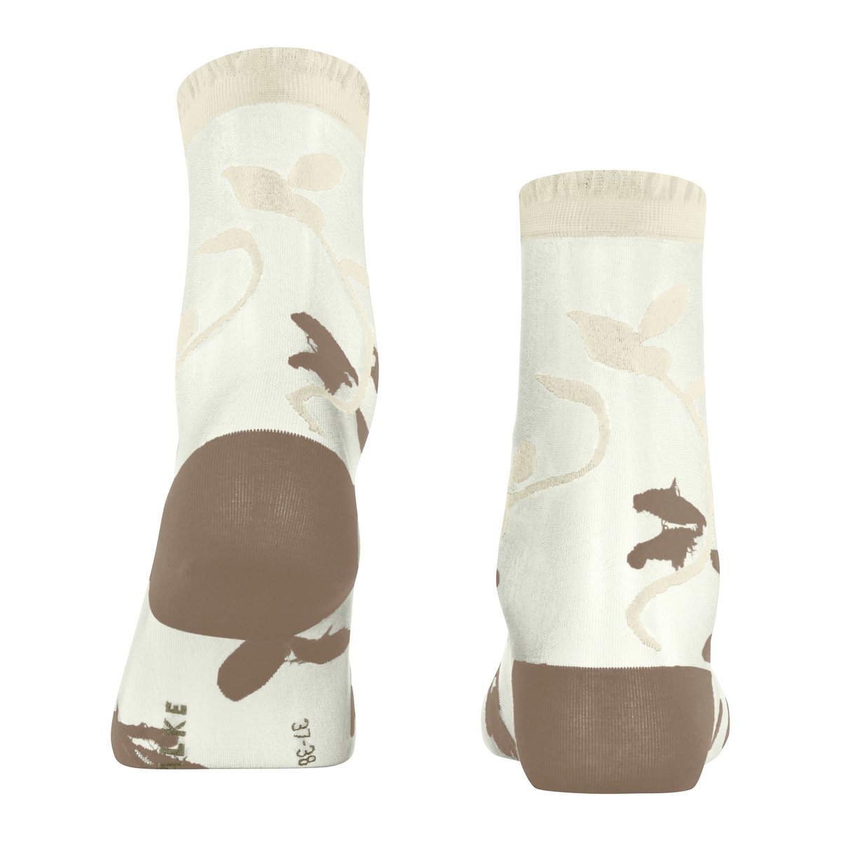 Chaussettes Garden Villa Semi-opaque beige, FALKE