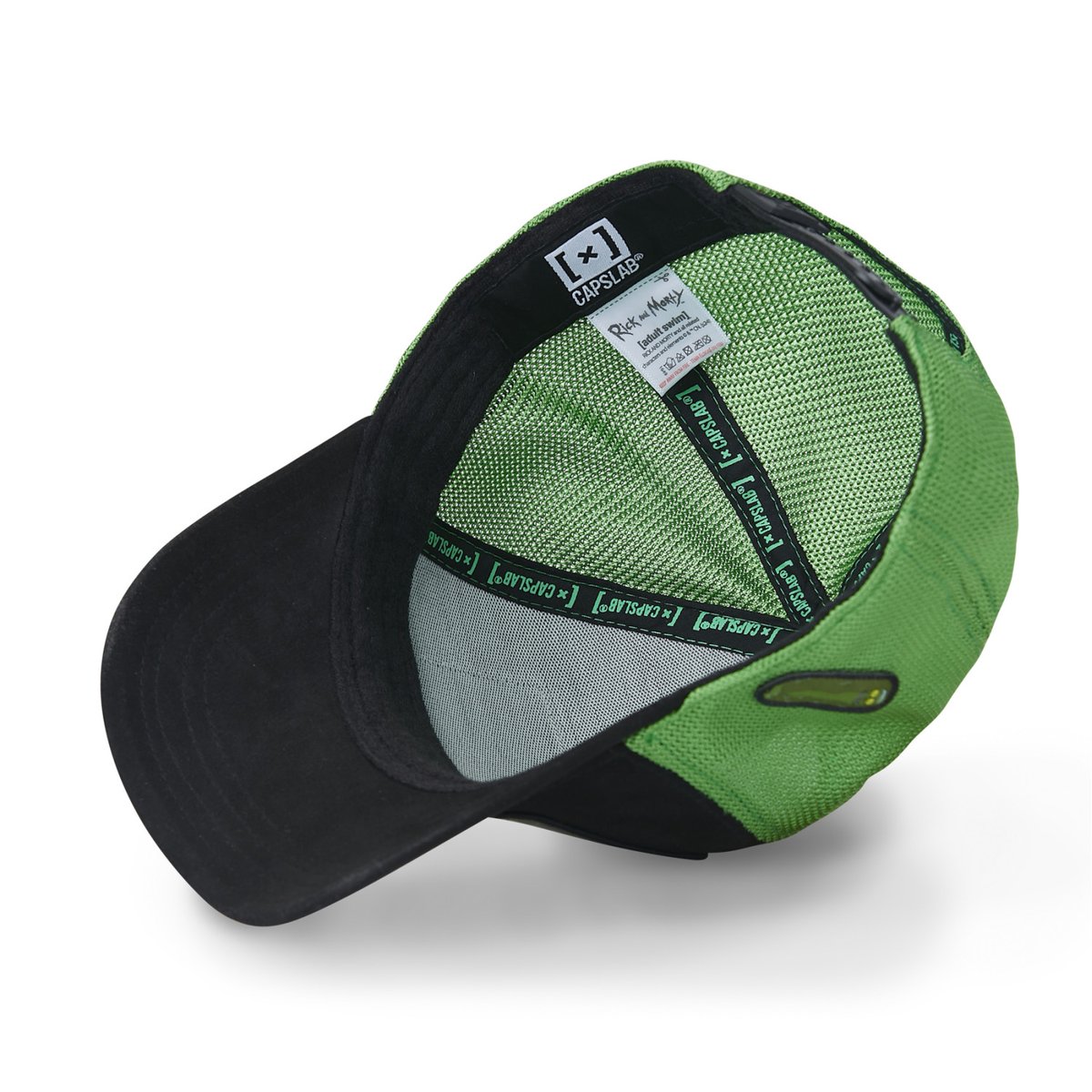 Casquette Rick et Morty noir/vert, CAPSLAB