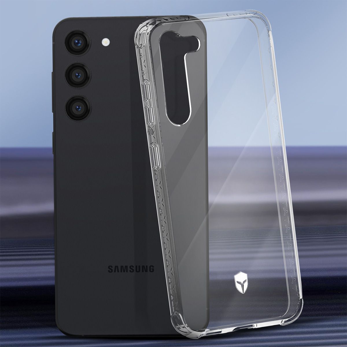 Coque Samsung Galaxy S23 Transparente couleur unique, FORCE CASE