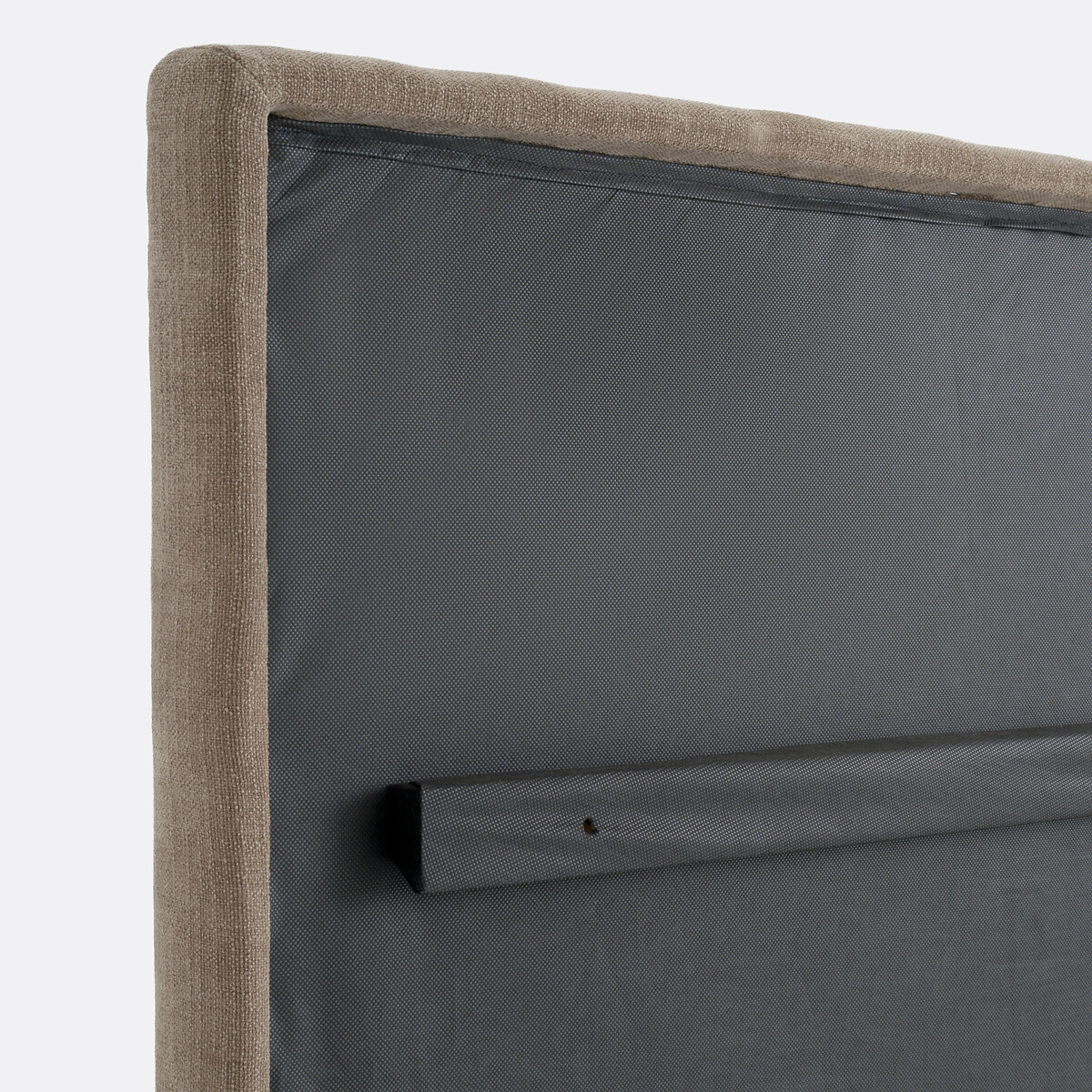 Tête de lit en tissu chenille, JEDEON taupe, LA REDOUTE INTERIEURS