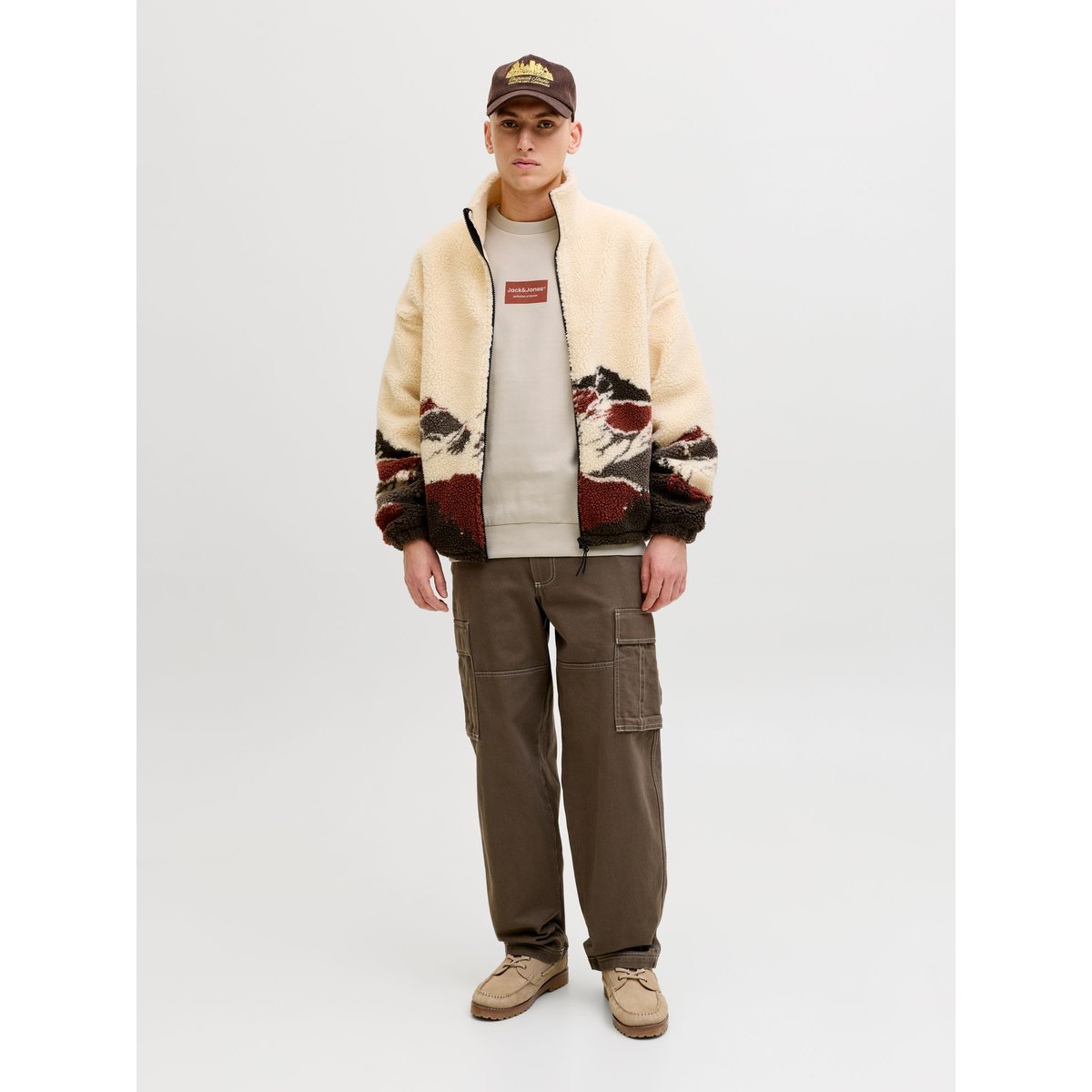 Sweat-Shirt moonbeam, JACK & JONES
