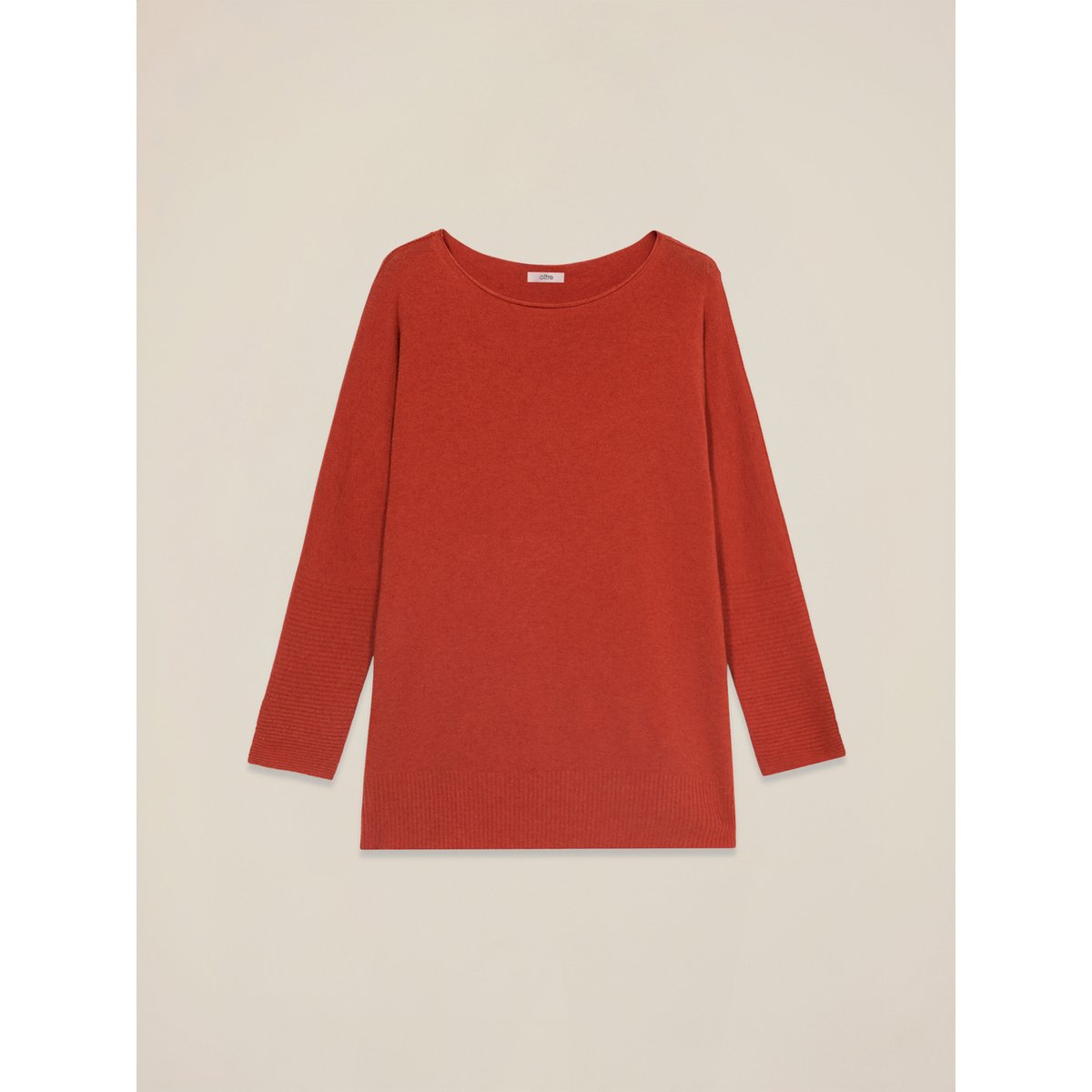 Pull oversize orange soleil, OLTRE