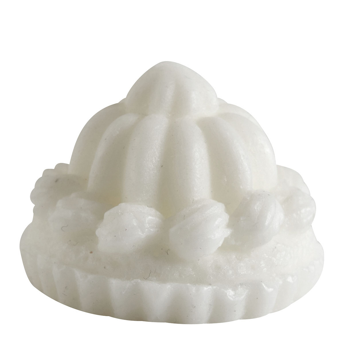 Coffret de 3 décors fondants en cire parfumée blanc, MATHILDE M
