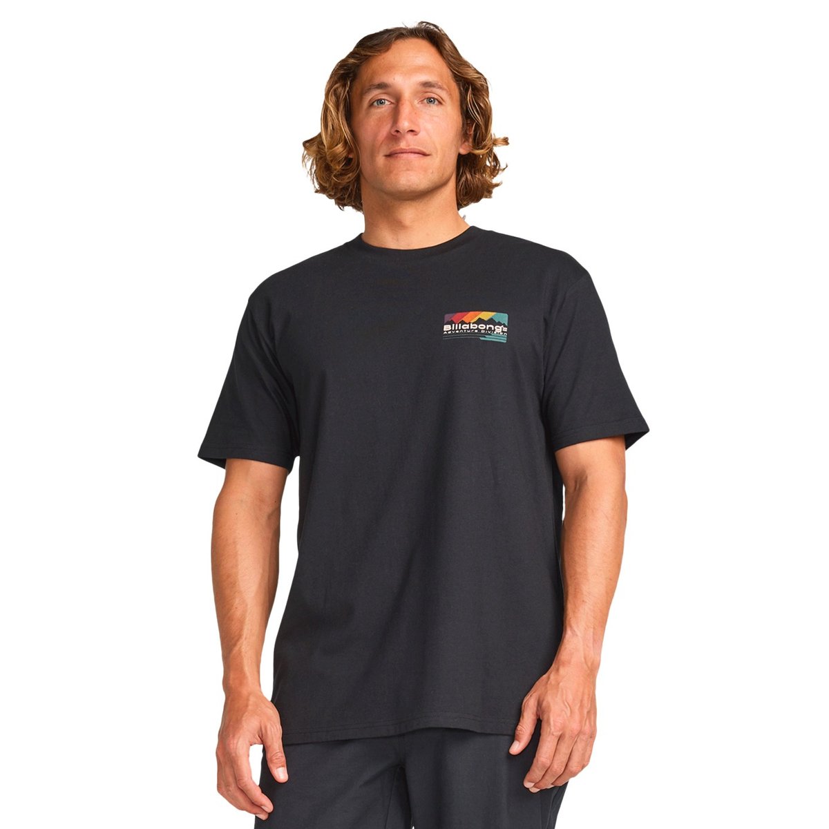 T shirt manches courtes RANGE noir black, BILLABONG
