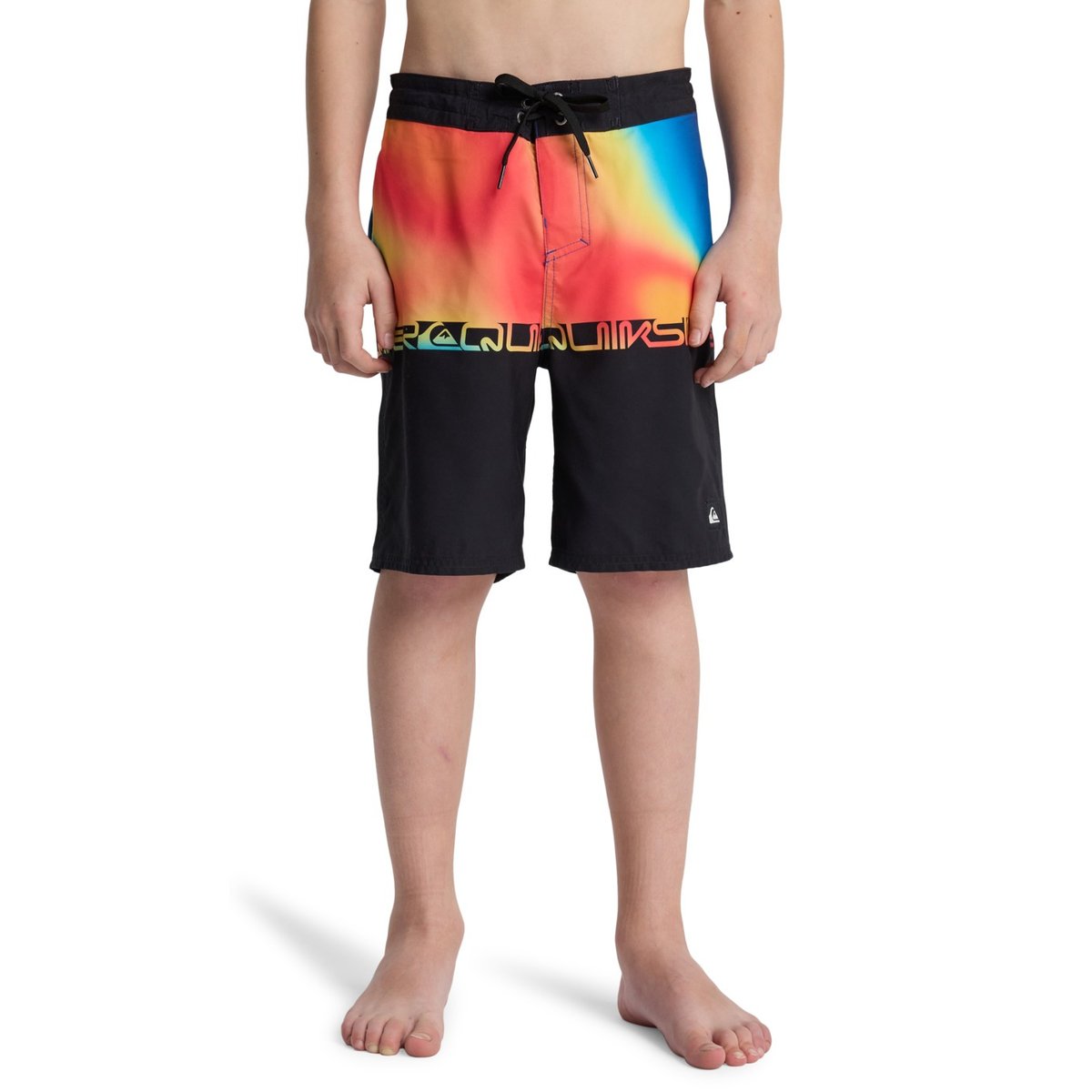 Boardshort EVERYDAY HALF JAM 17" noir black wordblock, QUIKSILVER