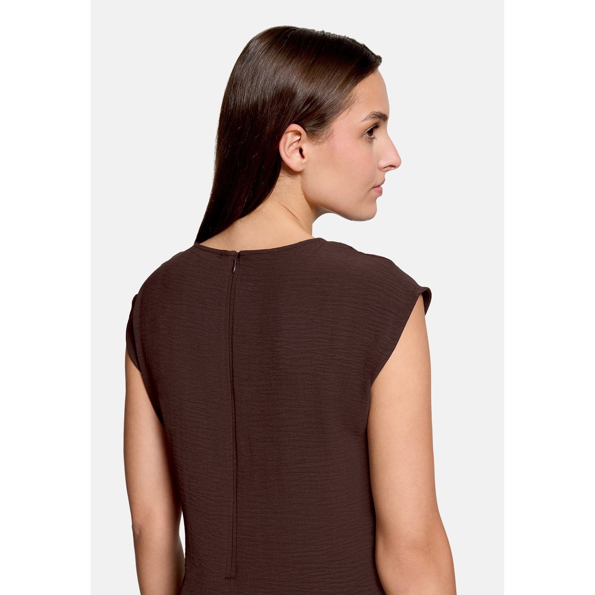 Robe longueur midi à fronce molé, CARTOON
