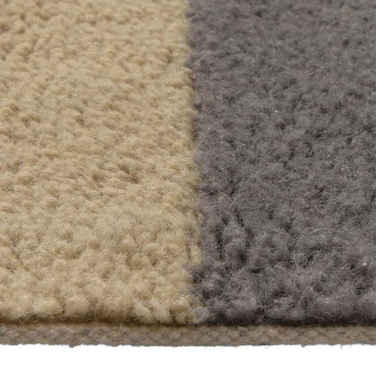 Tapis Lainable Rectangulaire Rose Fané CHROMA STRIPES multicolore, LORENA CANALS