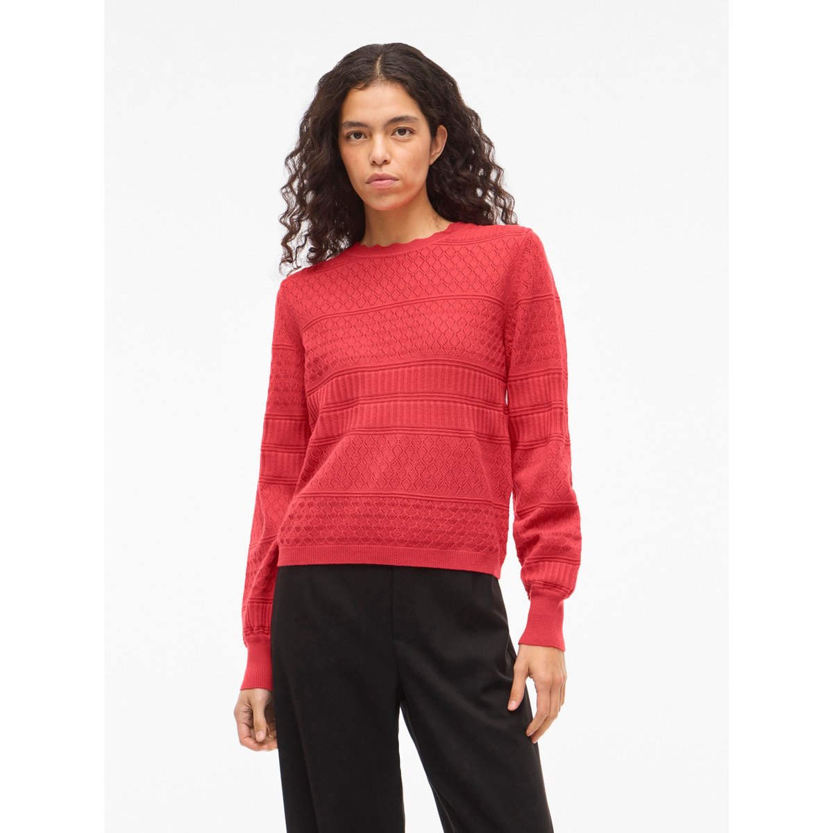 Pull En Maille hibiscus, VILA