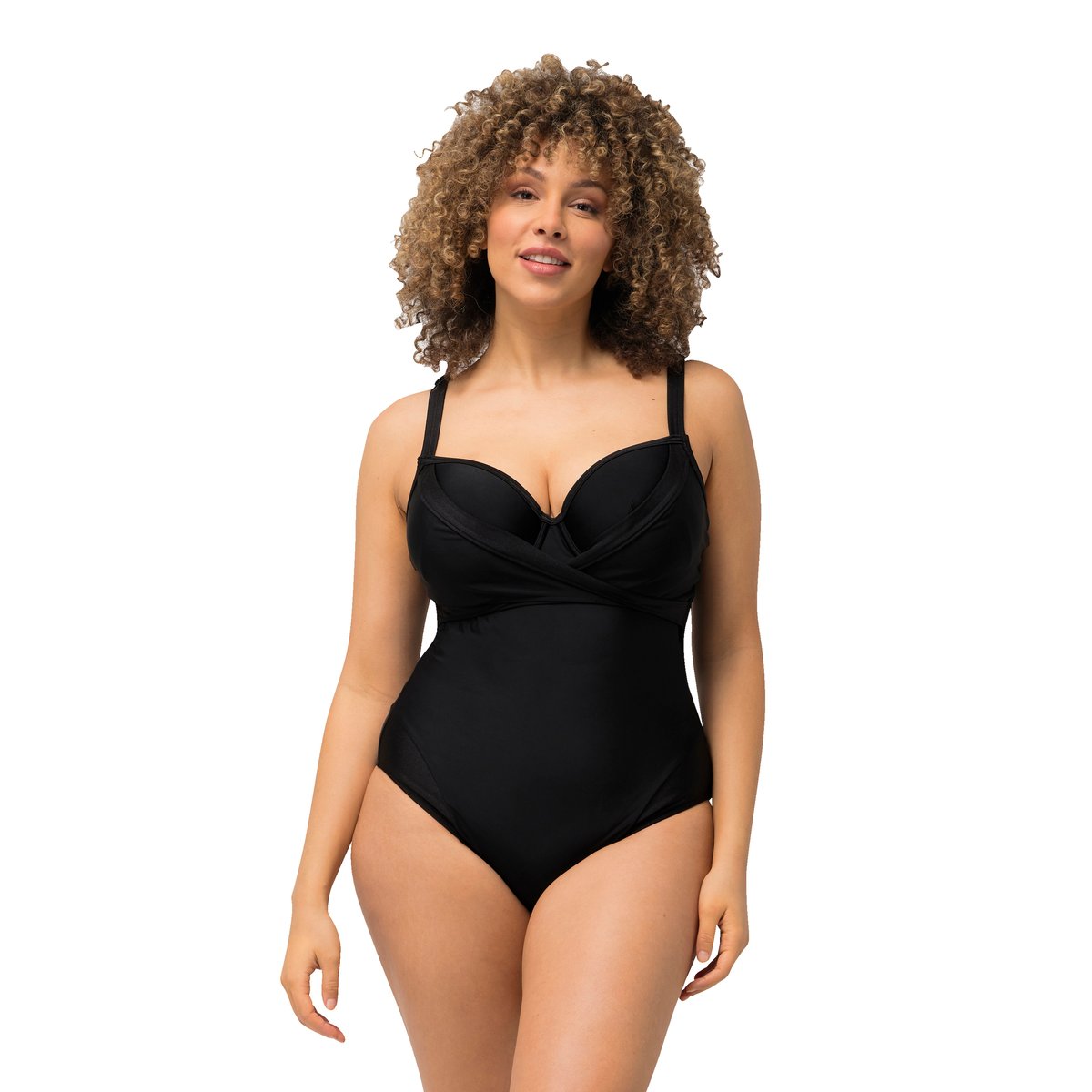 Maillot de bain à bonnets souples. Effet noir, ULLA POPKEN