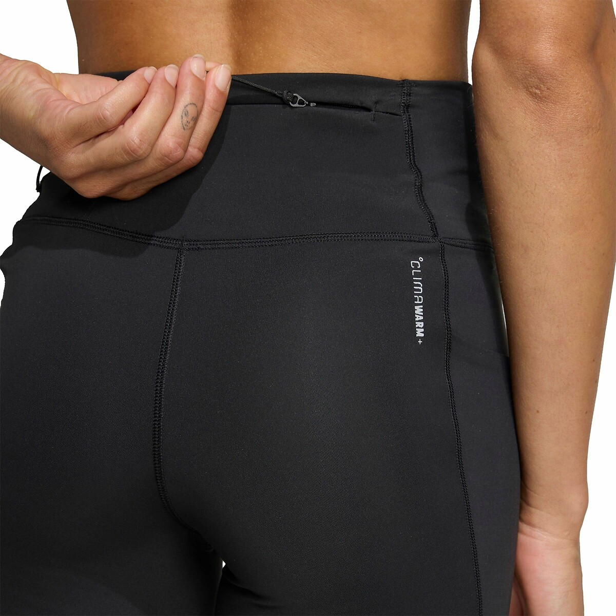 Legging de running noir, adidas Performance