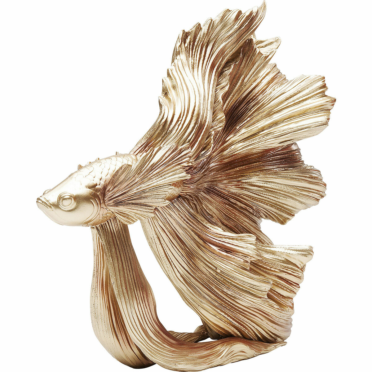 Figurine décorative Betta Fish doré petit doré, KARE DESIGN