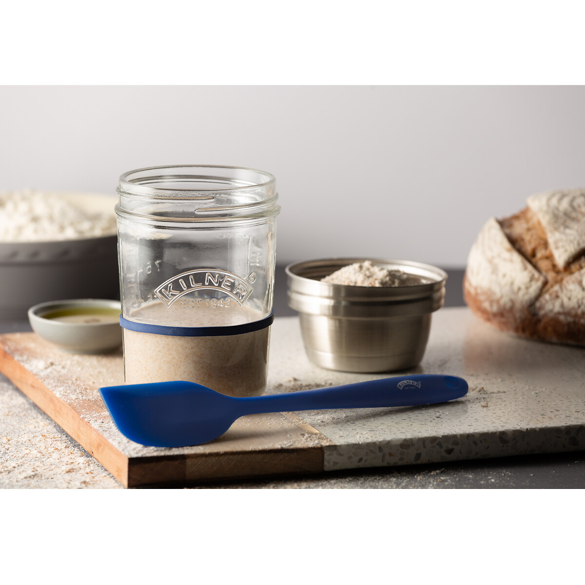 Sourdough Starter Set transparent, KILNER